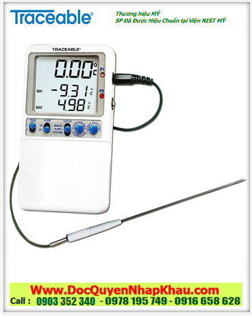 Traceable 4242 Nhiệt kế dải đo 25°C ± 0,05°C, 4242 Extreme-Accuracy Traceable® Thermometer 